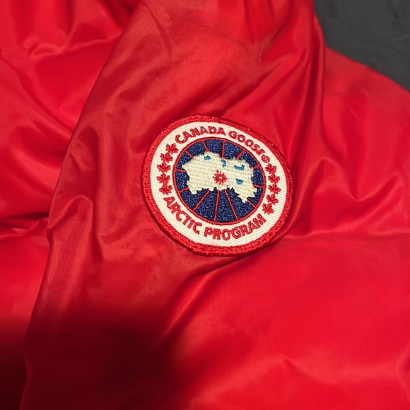 XXL red Canada goose Winter Coat men’s puffer, very warm. Zippered pockets - Picture 4 of 16